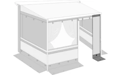 Fiamma Frontpanel Für Privacy Room Light Für Markisen F45 -Berger Geschaft 985067 6025883